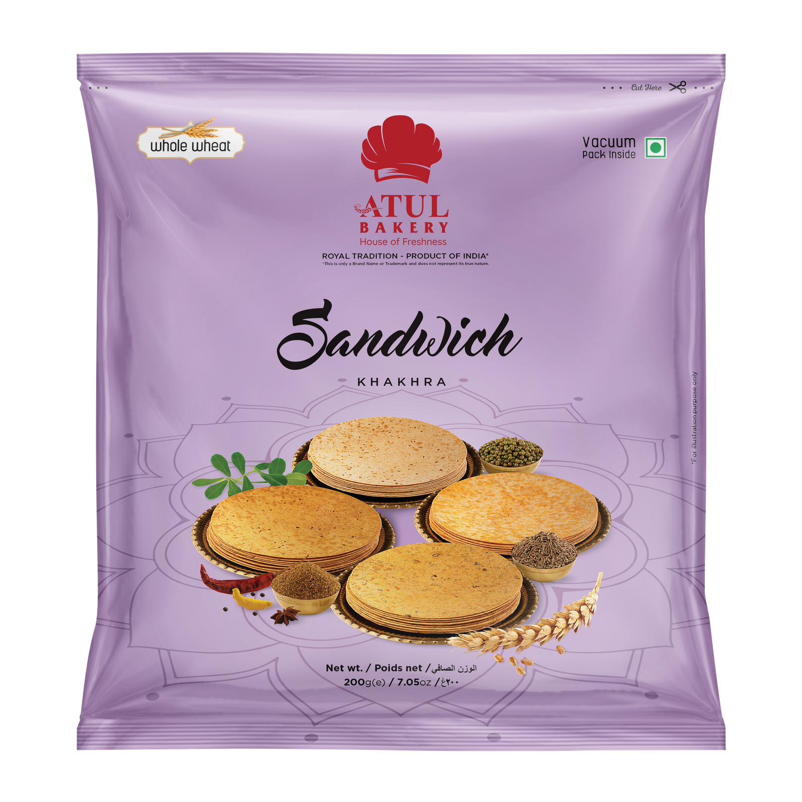 Khakra - Sandwich - 200g