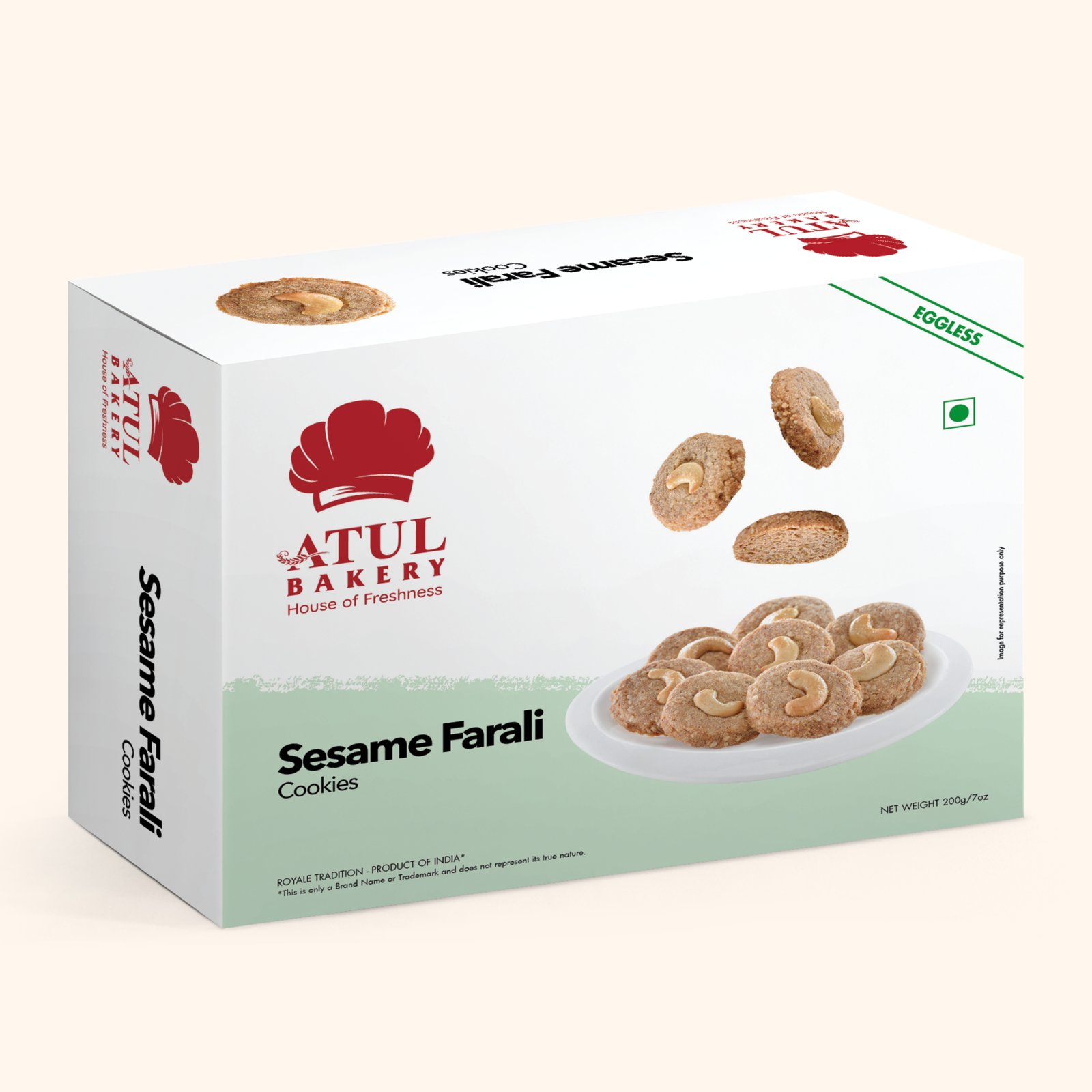 SESAME FARALI COOKIES